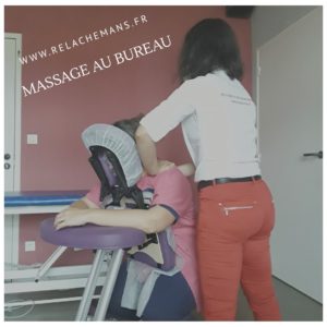 Massage au bureau dans la Sarthe